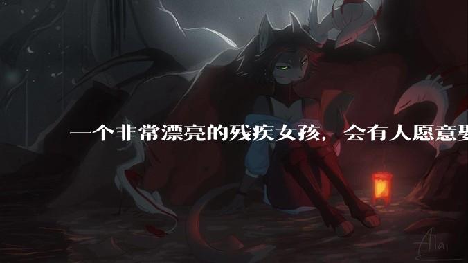 一个非常漂亮的残疾女孩，会有人愿意娶吗？